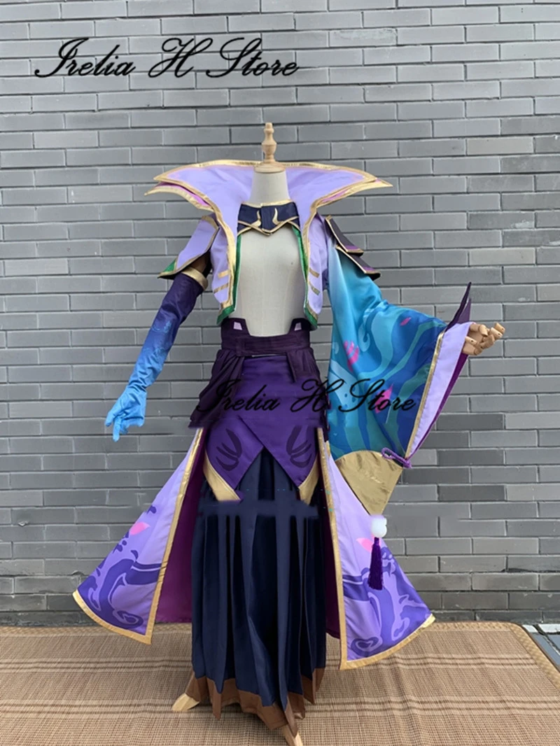맞춤형 Thresh LOL 코스프레, 영혼의 꽃, Thresh 코스프레 의상, 할로윈 의상