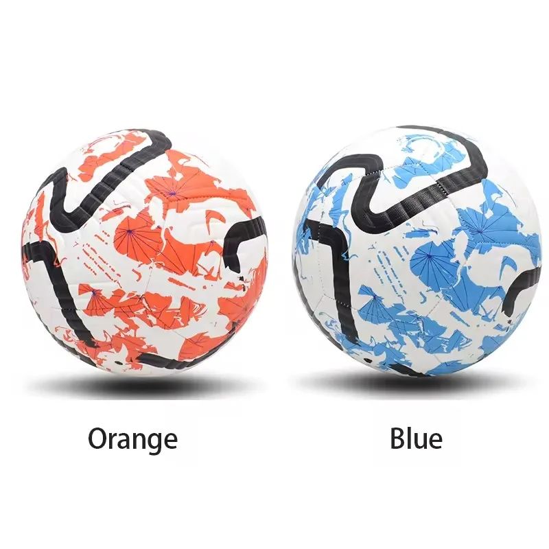 Soccer Balls Standard Size 5 Machine-Stitched Ball PU Material Sports League Outdoor Match Football Training Ball Voetball view 5