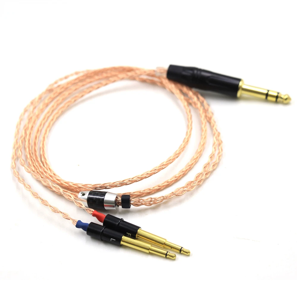 

HIFI 7N Single Crystal Pure Copper Headphone Upgrade Cable Cord For Meze 99 Classics 99neo ANTONIO 99 NEO NOIR