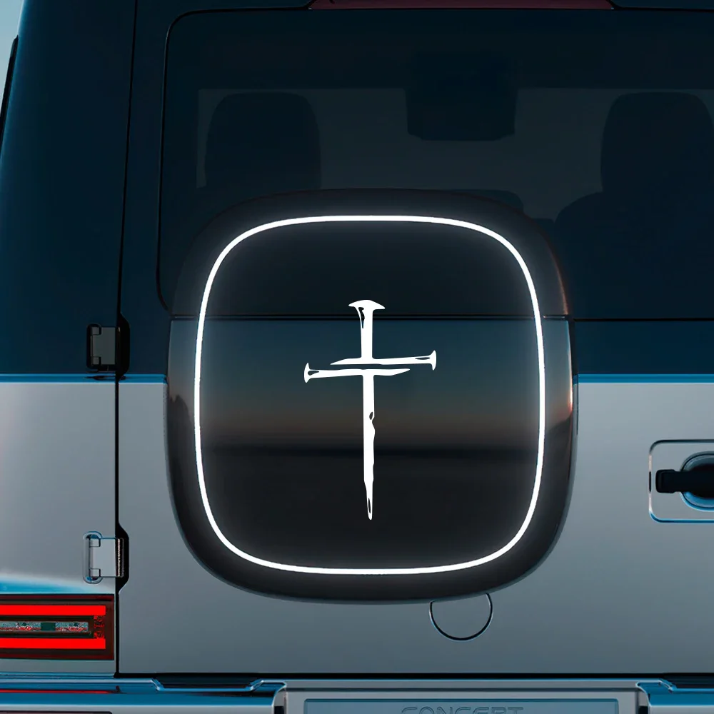 Creative Waterproof Vinyl Decal Sticker for Cars and Motorcycles – God Bless Design