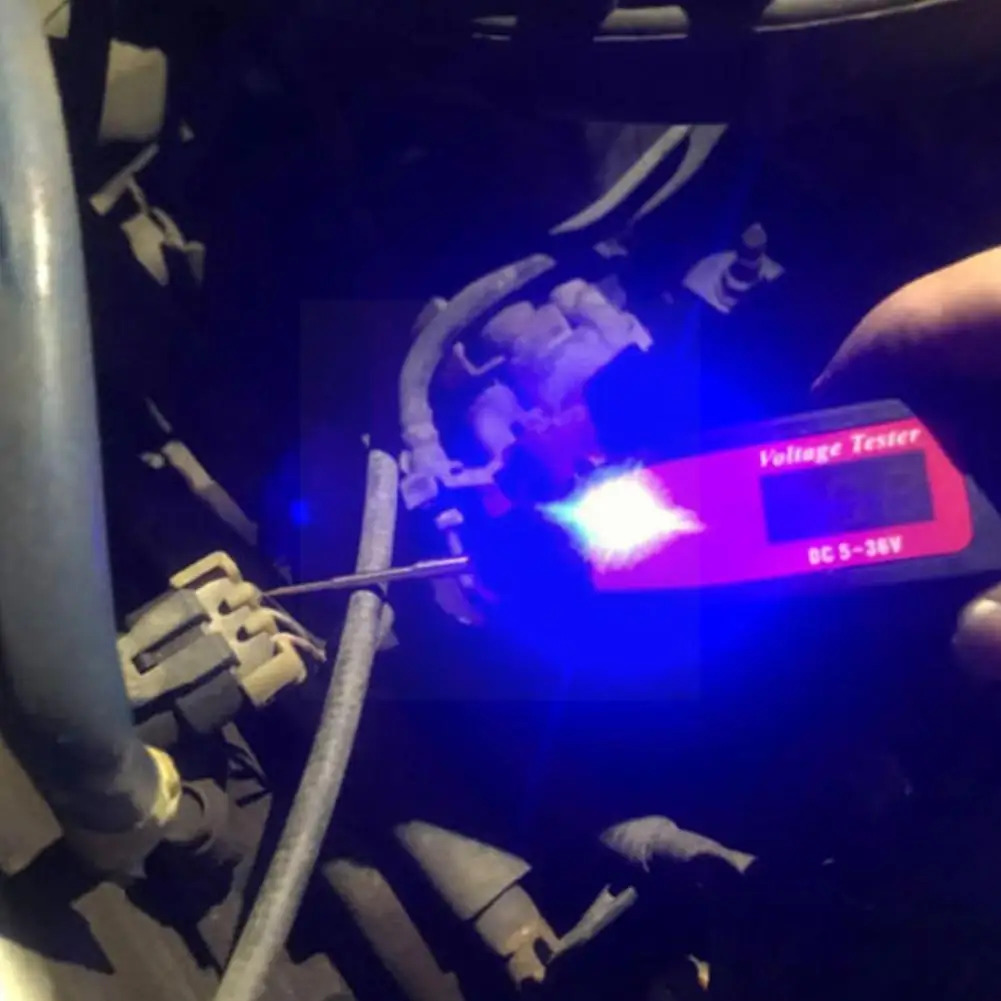 Új 5-36V Lcd Digital Circuiter Feszültségmérő Pen Car Automotive Scanner Power Circuit Szonda Diagnosztikai Eszköz E2H3