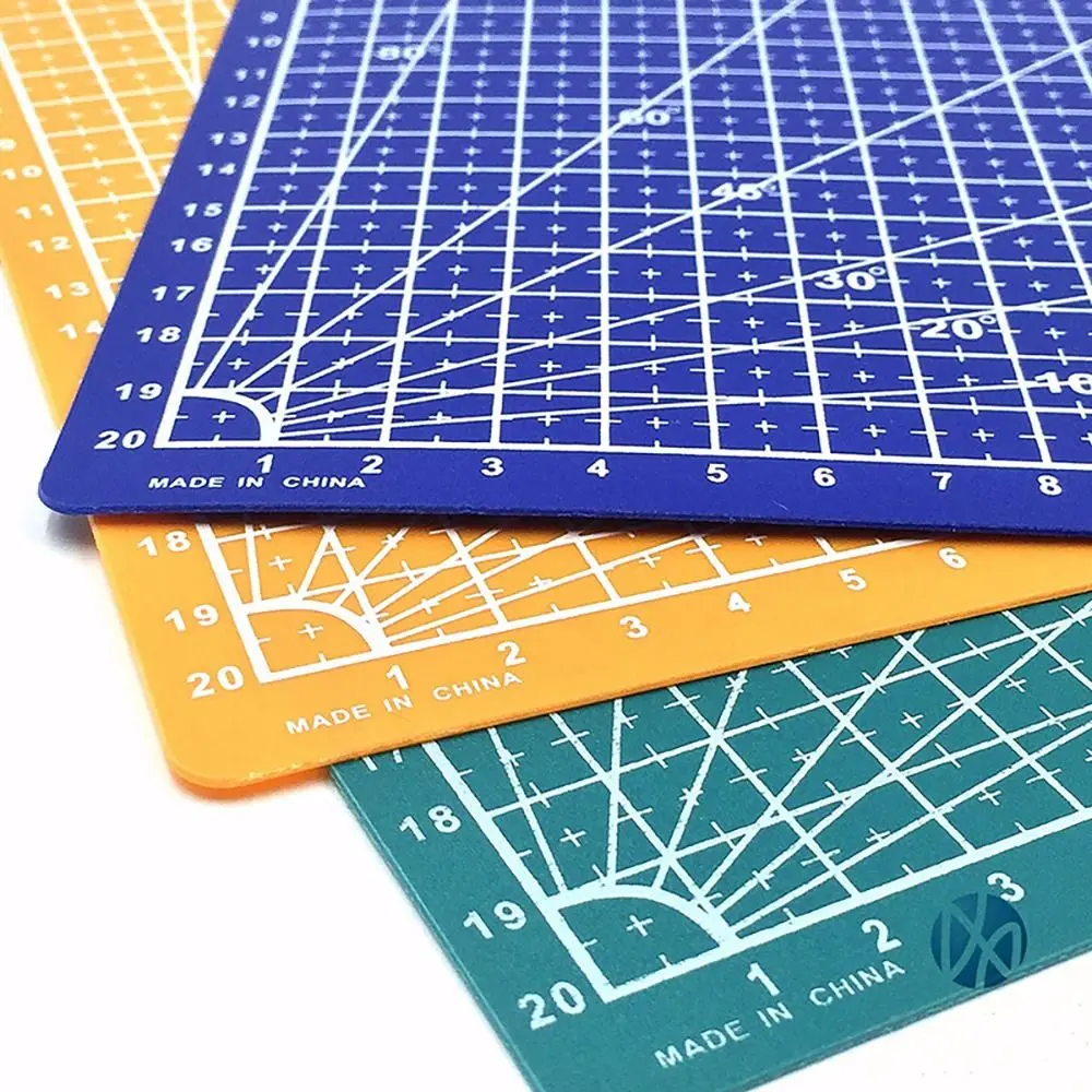 Cutting Mat A3 A4 A5 PVC Cutting Mat Cutting Board Workbench Patchwork Sewing Manual DIY Engraving Double-side Pad Leather Craft Tool