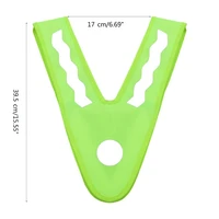 Gilet sécurité pour enfants, vêtements réfléchissants, vestes pour enfants, gilet sécurité Fluorescent jaune haute pour 6