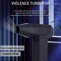 X3 High-speed Turbo 130,000 Rpm Brushless Violent Fan Handheld Rechargeable Outdoor Powerful Dusting Hair Dryer 1