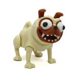 Charming Movable Pug Figurine - Delightful Desk Ornament & Unique Gift (2)