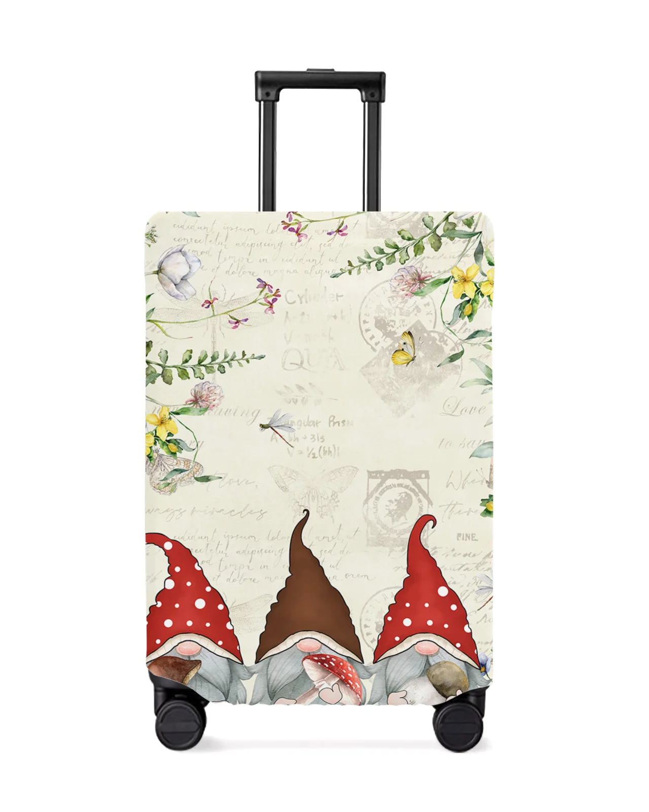 juste-de-bagage-de-voyage-elastique-housse-de-bagage-housse-de-valise-housse-anti-poussiere-pieces-plus-lentes-gnomes-plantes-fleurs-accessoires