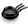 Nonstick Fry Pan Set 3 Piece,8, 9.5, 11 Inch, Oven Broiler Safe 350F, Cookware, Pots and Pans Set Non Stick, Kitchen Frying Pans 1