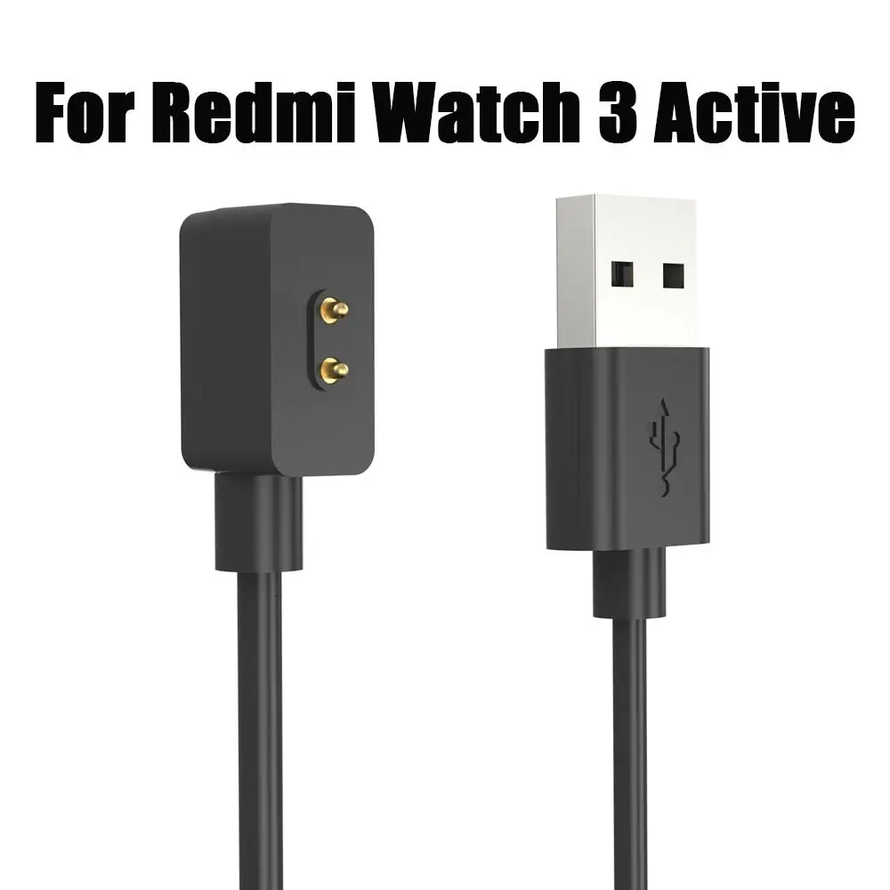 1m USB Charger Cable for Redmi Watch 3 Active Power Adapter Portable Universal USB Charger Cable Dock Charging Cradle charging cable usb cable charger watch charger