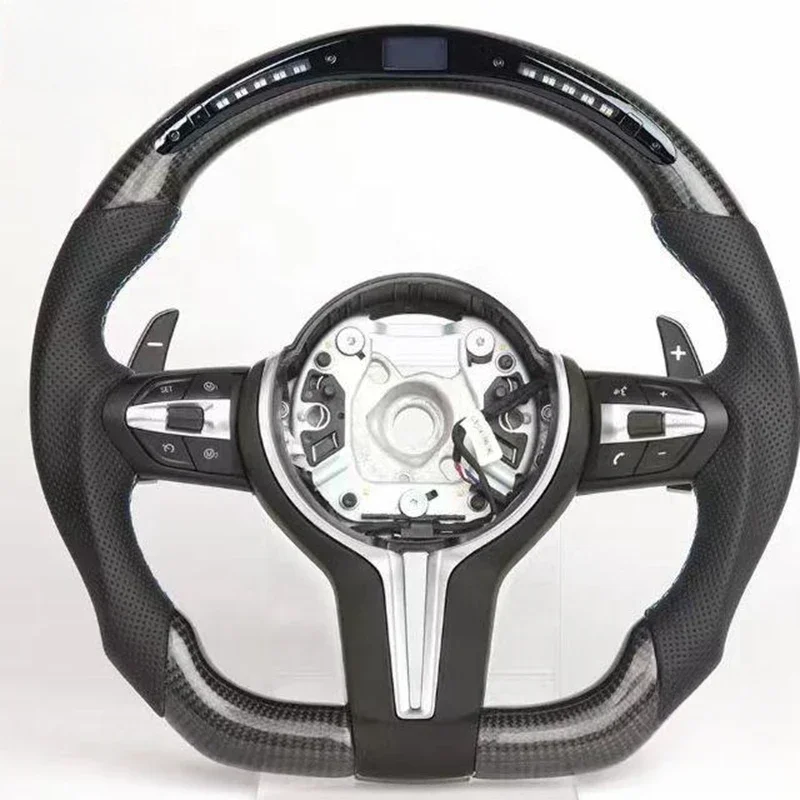 

Best Custom Carbon Fiber M Sport Steering Wheel For BMW X1-X4 M3M4 F30 F80 M3 M5 Steering Wheel