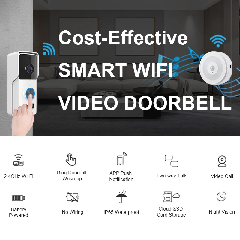 Рисунок 2 - Водонепроницаемый видеозвонок с Wi-Fi