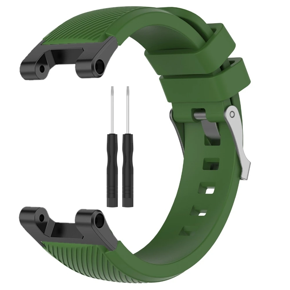 Premium Silicone Band with TPU Protective Case and Tool