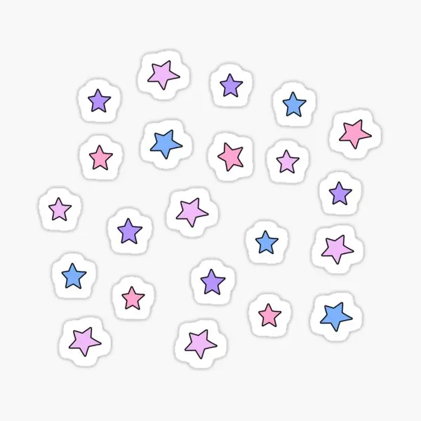 

Bi Mini Star Pack 5 шт. наклеек для художественной печати мультфильм аниме милый фон комната бампер автомобиль дом ноутбук настенные украшения