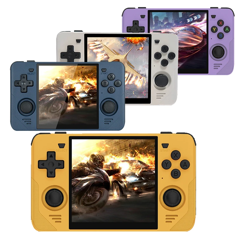 Powkiddy Rgb30 4 Pollici 720*720 Schermo Ips Console Di Gioco Portatile Open Source Sistemi Linux Portatile Lettore Video Retrò Regali