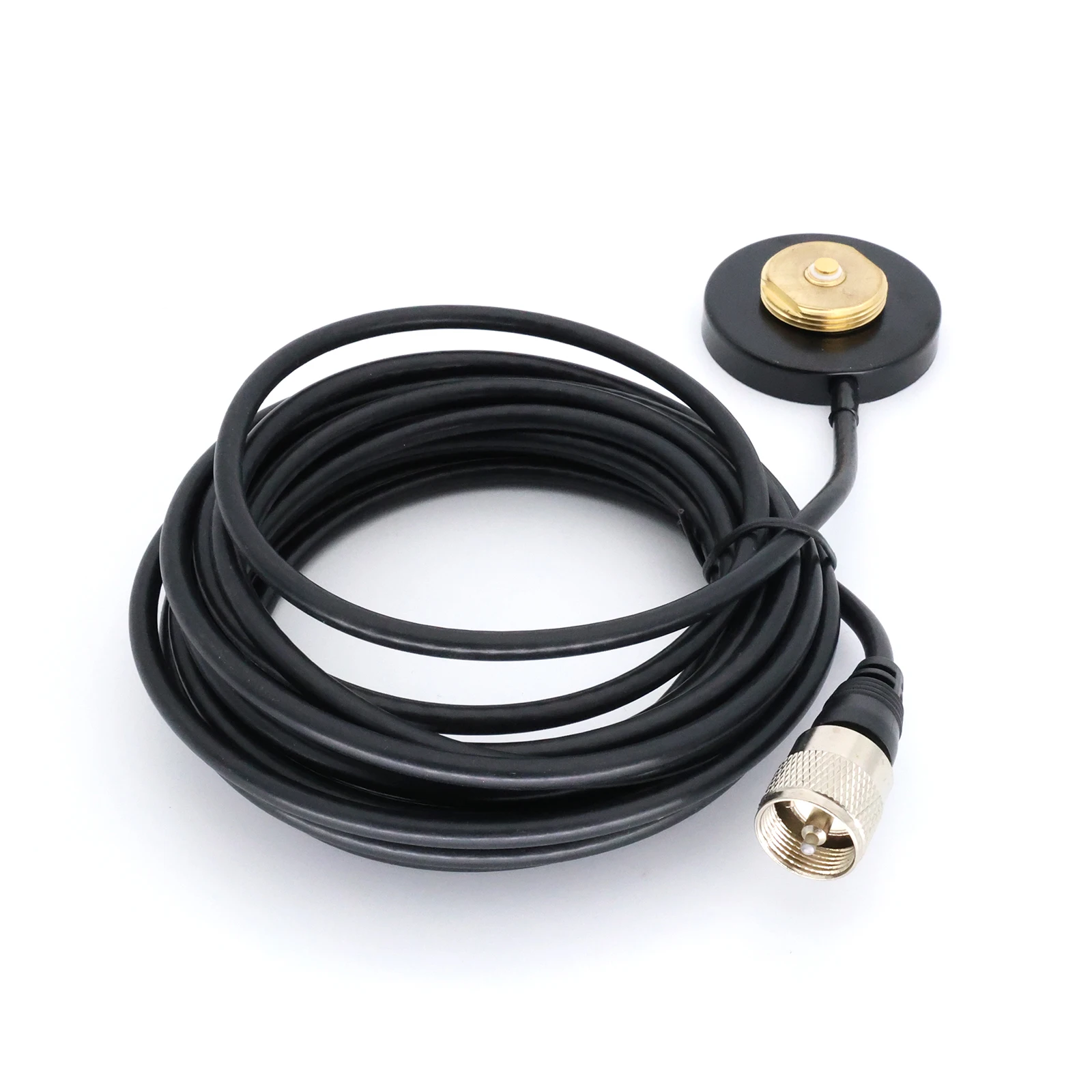 Car Taxi Mobile Radio Antenna NMO Mount Magnetic Base mount 3 meters RG58U Cable N male connector