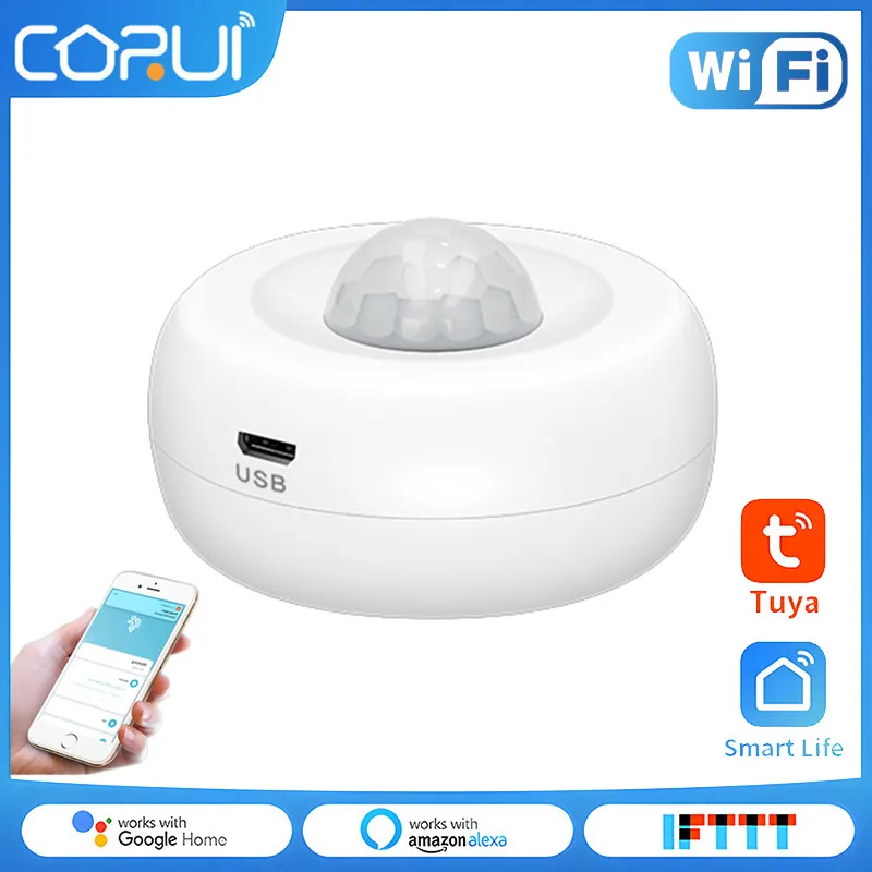 

Smart Life App Infrared Passive Detector Safety Protection Alarm Body Pir Sensor Remote Control Tuya Pir Movement Detector Wifi