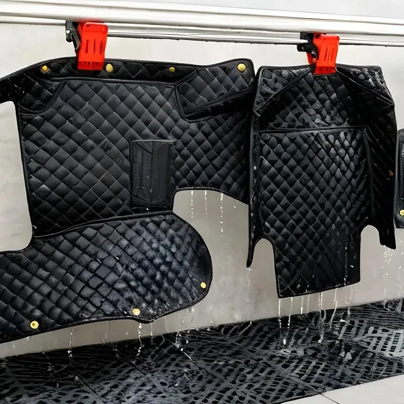 4Pcs Brush Hooks Auto Fasteners Cleaning Floor Pad Clips Carpet Wash Clamps Yoga Mats Fixed Tools Stand Holder Car Accessories