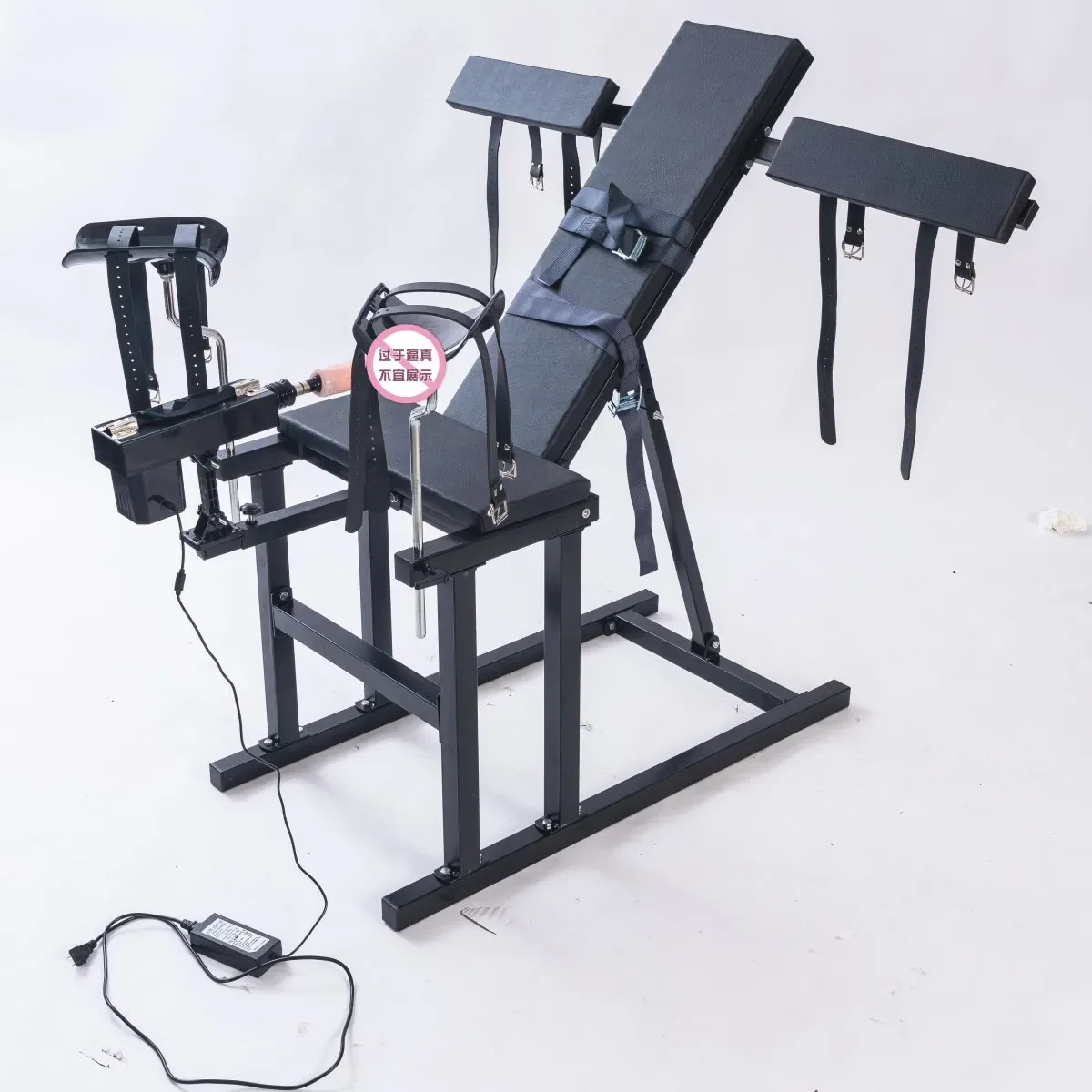 BDSM Couples Sex Fun Acacia Chair Room Fun Gun Machine Chair Sex Furniture Masturbation Toys Props Restraint Leg Splitter