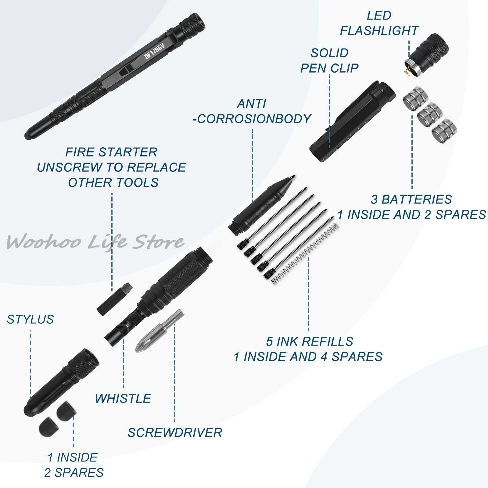 Tactical Survival Pen 5