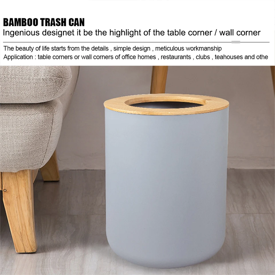 6Pcs Set di accessori per il bagno di bambù Pratico kit da toilette Porta spazzolino Bidone Portasapone Dispenser Tazza Scopino per bagno Lavanderia 6Pcs Set di accessori per il bagno di bambù Pratico kit da toilette Porta spazzolino Bidone Portasapone Dispenser Tazza Scopino per bagno Lavanderia