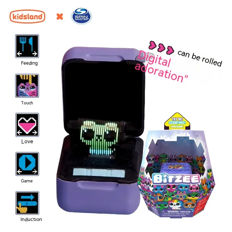 

New Spin Master Bitzee Bees Elf Pet Machine Children'S New Year Gift Toy Development Virtual Palm Electronic Pet Decompression