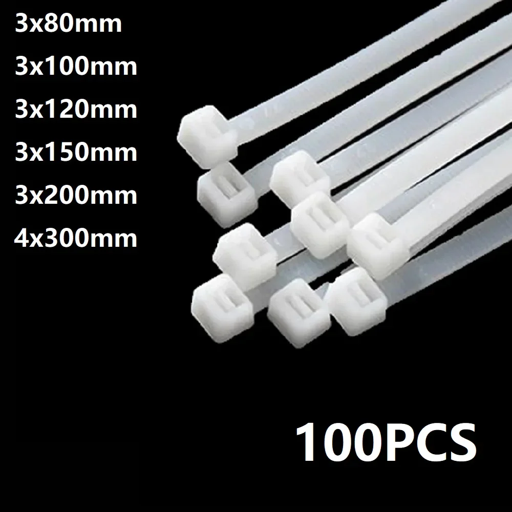 Cam Nut Locks Nylon Cable Tie1.99mmx80 Fasten Wire