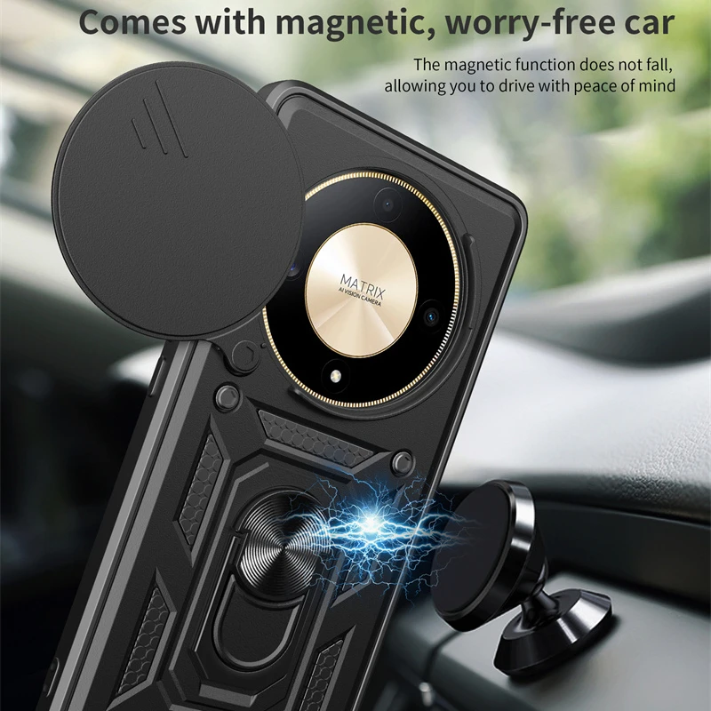 Premium Armor Case with Lens Protection Ring