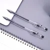3 pcs/lot 0.3mm Fine Gel Pens Chinese Elegant Black Finance Needle Pens For Writing Office School Supplies Kawaii Stationery Pen 2