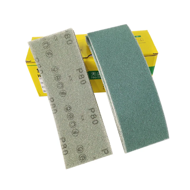 Adatto Per Levigatrice Mirka, Carta Vetrata A Secco Rettangolare, 70X198Mm, Pialla Manuale, Stucco Abrasivo Floccato, Autoadesivo