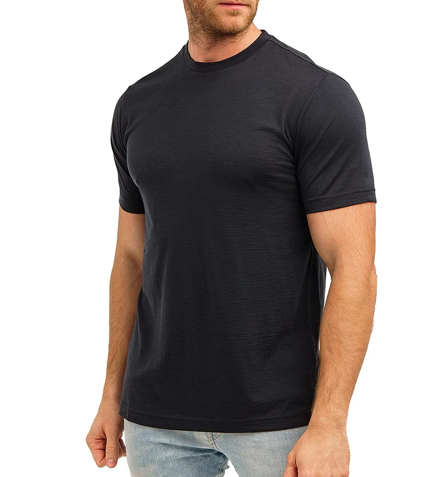 Camiseta Lã Merino Masculina - Termorreguladora E Sem Odor