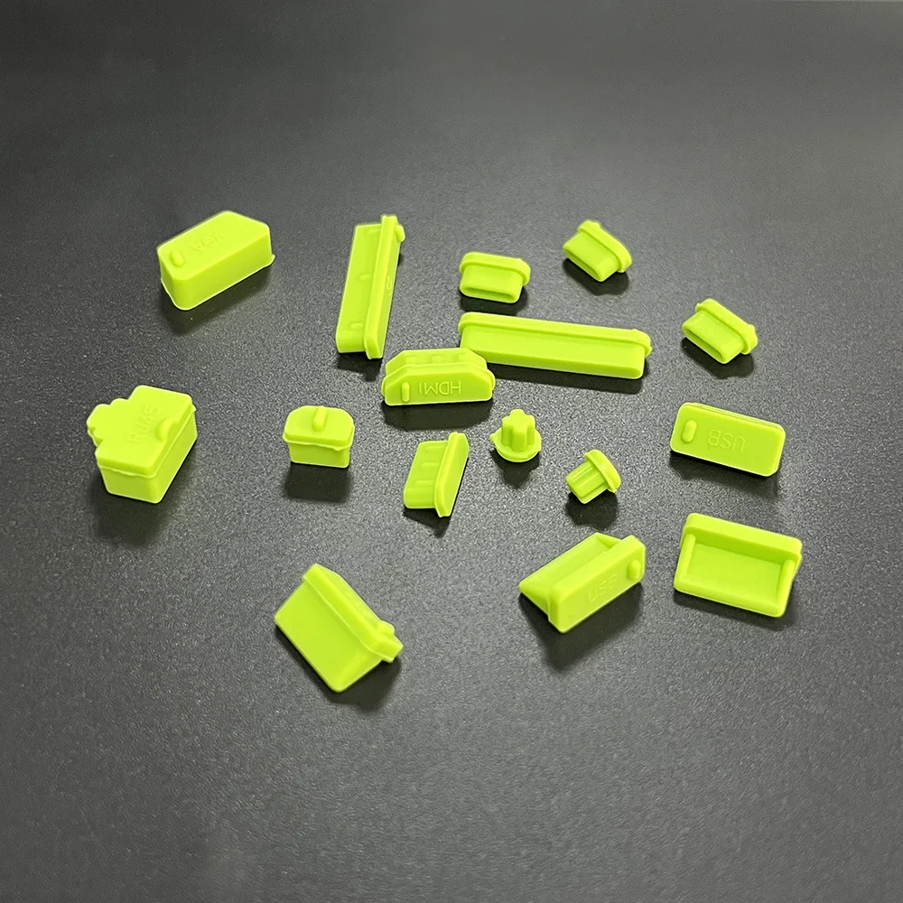 Universal Laptop Dustproof Plug Set - 16 Protective Anti-Dust Stoppers