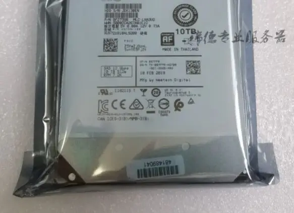 For EMC 07FPR HUH721010AL5200 007FPR 10TB SAS 7 2K 12G 10T hard disk