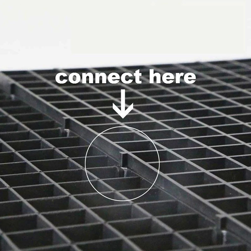 Aquarium Divider Tray Plastic Mesh Aquarium Egg Box Light Diffuser Fish Tank Divider Filter Bottom Isolation aquarium divider board