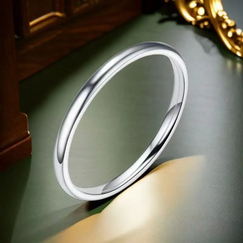 10PCS Thin Simple Stainless Steel Circle Round Ring Concise Tail Stackable Plain Band Knuckle Midi Rings for Women Girls Ladies