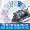 Steam Iron for Clothes 1800W with LCD Screen, Nonstick Ceramic Soleplate, Auto Shutoff, Anti-Drip, Self-Cleaning 6