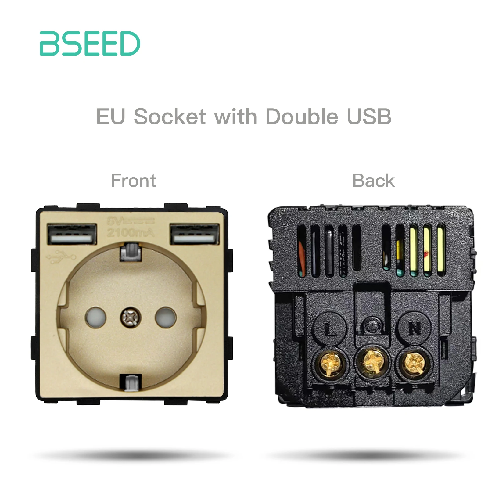 2USB EU Socket