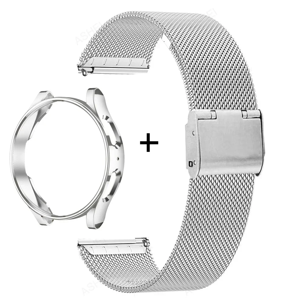 Enhanced Protective Stainless Steel Band with Screen Protector