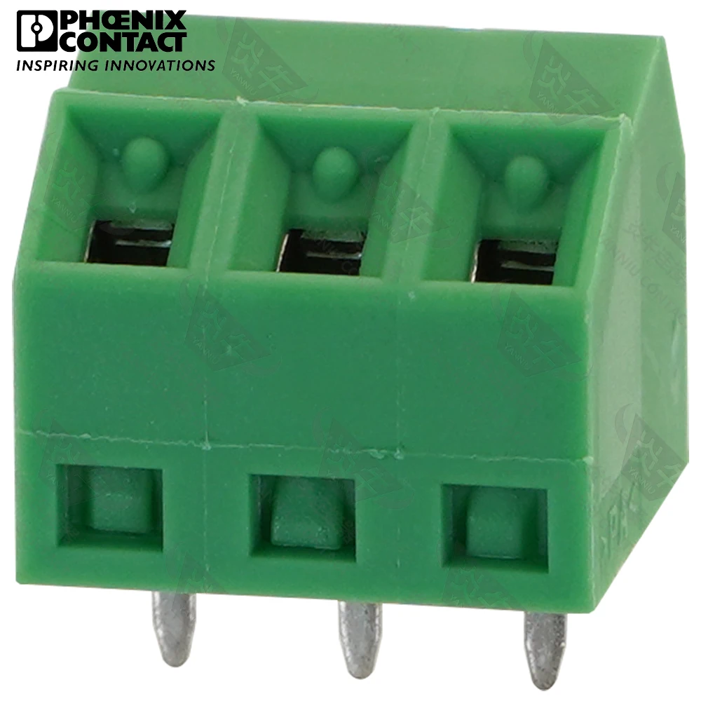 

3.81mm Original Genuine Phoenix Contact Connector PCB Screw Terminal Block 3 Pin SMKDS 1 3.81 1728297 Wire-to-board 10A 200V