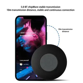 Mini Blue tooth Speaker Portable Waterproof Sweatproof Wireless Handsfree Speakers For Showers Bathroom For All Phone 2