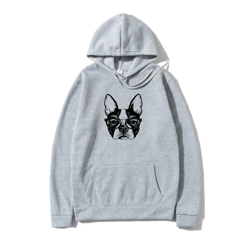 

Nerdy French Bulldog Mans Bes Friend Canine Dog Warm Mens Outerwear