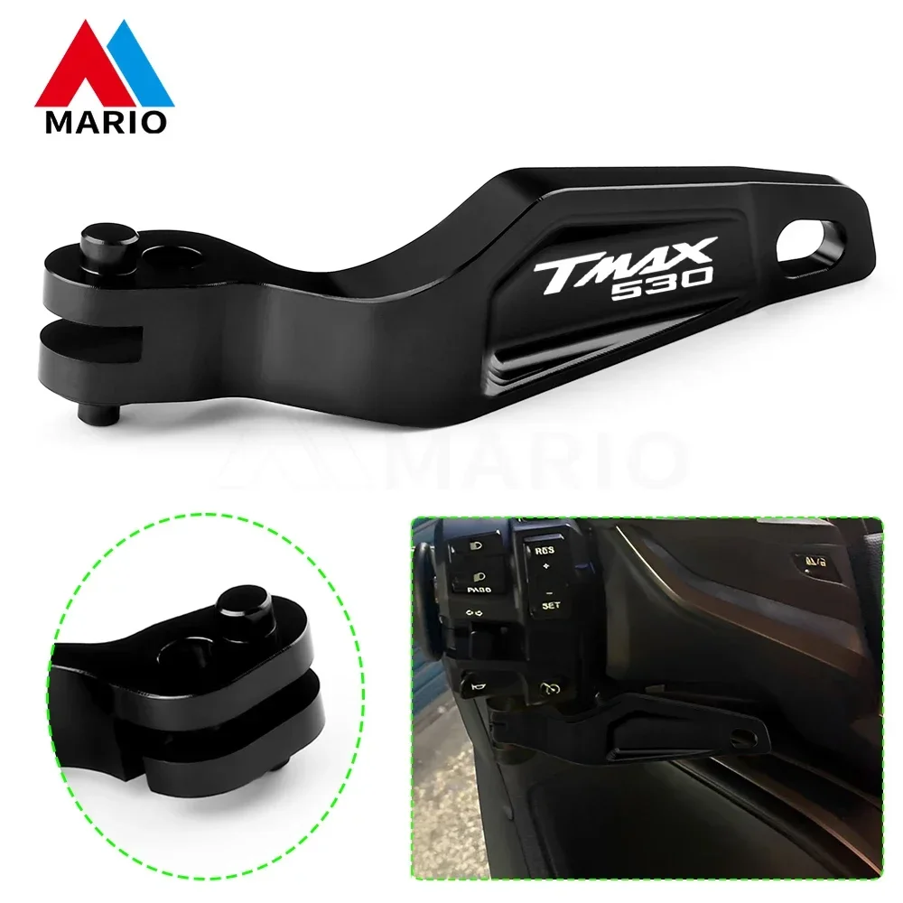 

Motorcycle Accessories CNC Aluminum Handbrake Parking Hand Brake Lever For YAMAHA TMAX 530 sx/dx 2017-2019 T MAX530 SX DX