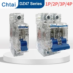 Transparent Shell Low Voltage Mini Circuit Breaker - Affordable Single Pole Switch - 20A