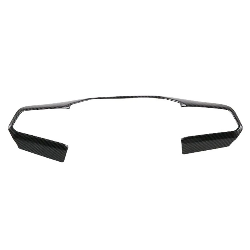 

Carbon Fiber Inner Steering Wheel Cover Trim Car Inner Styling Decoration Accessories Suitable For MG4 EVMulan 2022-2024