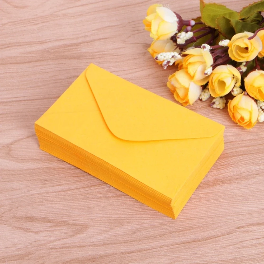 Office Supplies Message Card Retro Party Wedding Colorful Envelopes Mini Envelopes Paper Invitation kraft paper envelopes,mailing envelopes,mini envelopes,window envelopes,mailing bags,express bag,gift card envelopes