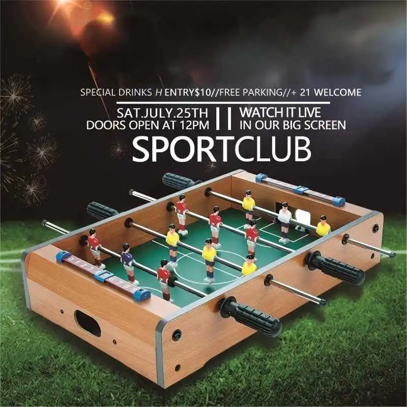 Small table football table, 51cm football machine, table parent-child interactive board game,