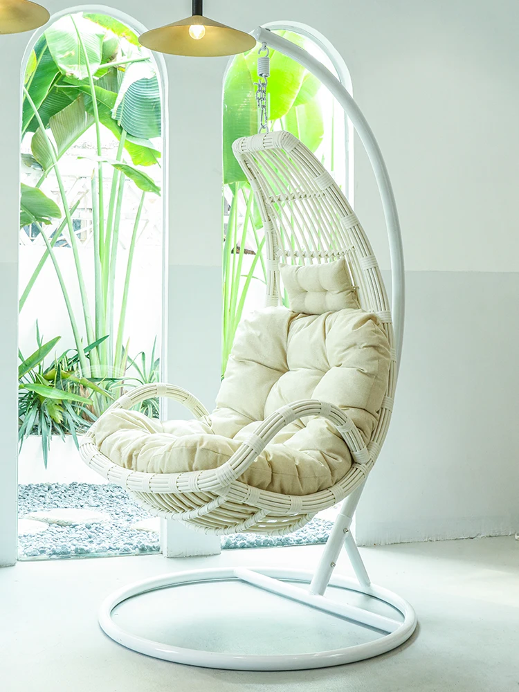 

Сетчатый подвесной стул, красное гнездо для ленивых птиц, подвесная корзина, ротанговое кресло, бытовое подвесное кресло-гамак для дома и балкона, подвесная корзина с орхидеями