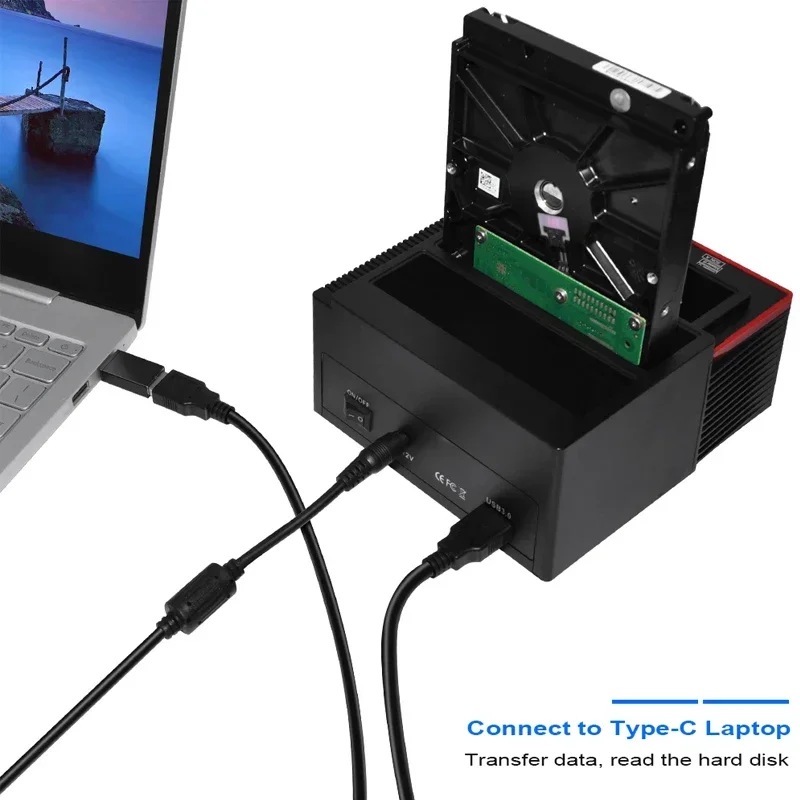 External hard drive housing HDD enclosure Portable hard drive Solid state disk Hard disk Hard disk case External solid state drive SATA IDE HDD USB 3.0 Docking Station For 2.5 3.5 Inch Adapter SSD Solid State Card Reader USB Hub Hdd External Hard Drive