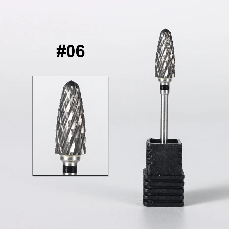 Premium Tungsten Steel Nail Drill Bit for Gel Removal