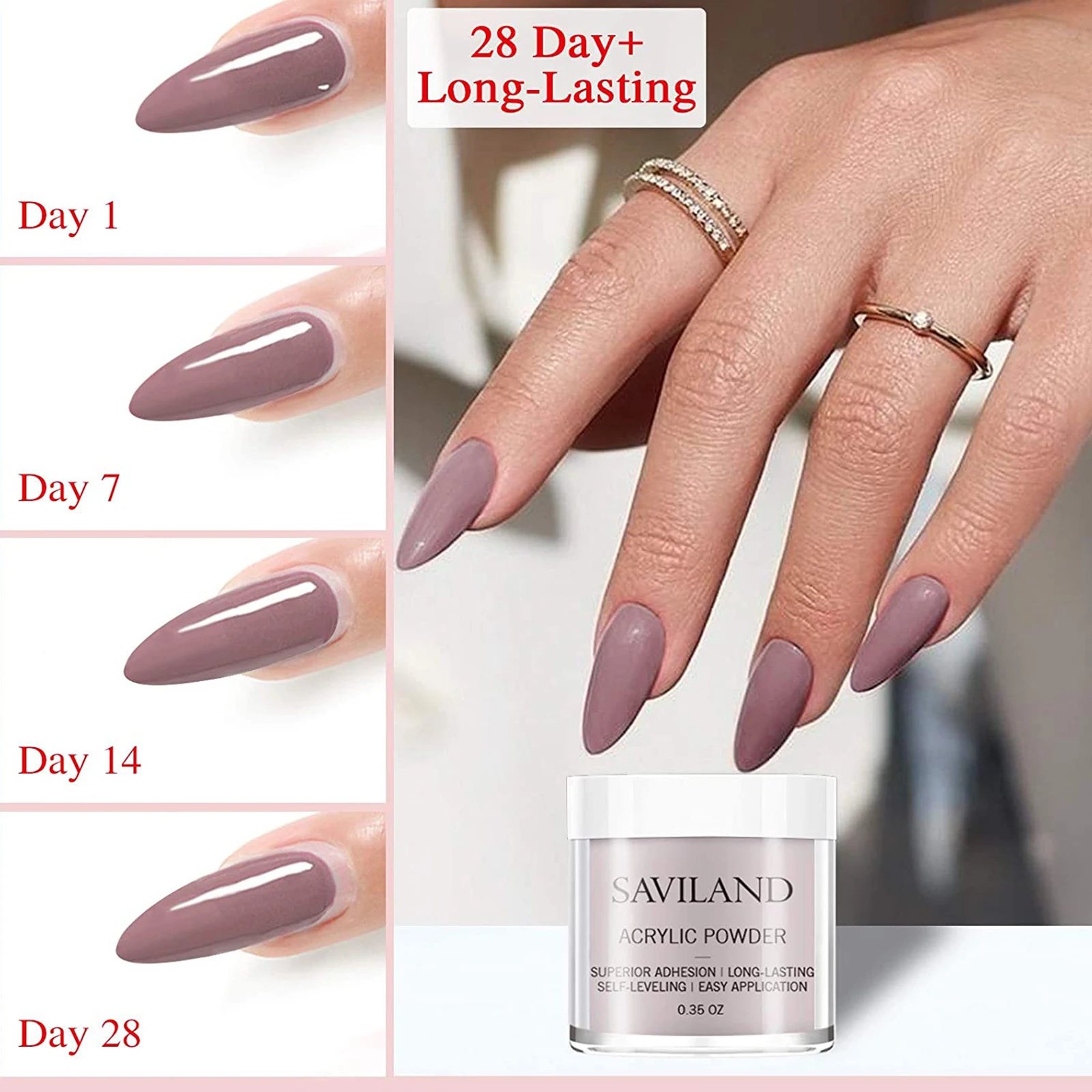 10 Colors Acrylic Powder Set Brown Grey Series Professional Polymer Powder Nail Kit for Fall Winter Nail Extension Saviland