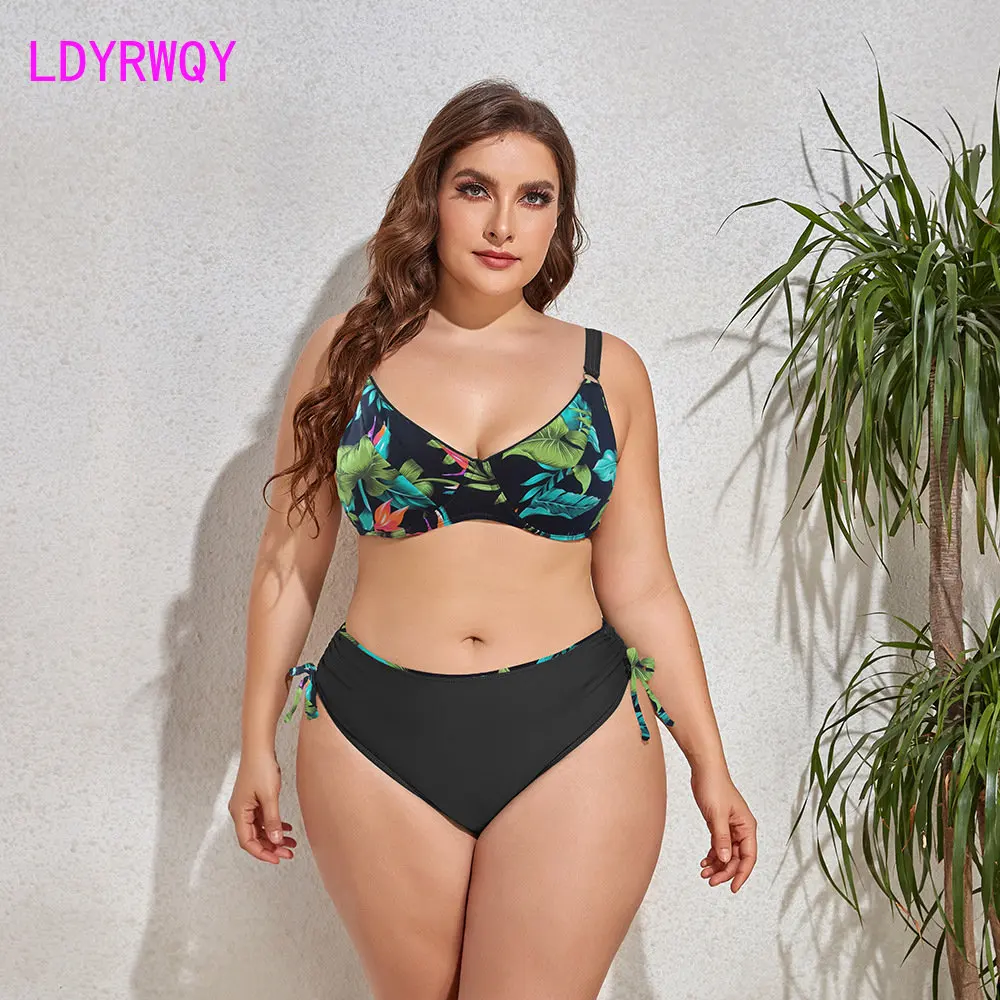 

New Sexy Split Size Swimwear Printed Swimwear Women's Bikini