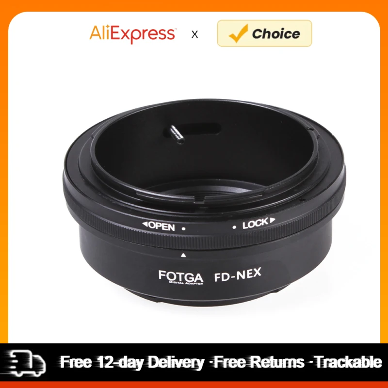 Fotga Adapter Mount Ring for Canon FD Lens to Sony NEX E NEX-3 NEX-5 NEX-VG10 lens adapter